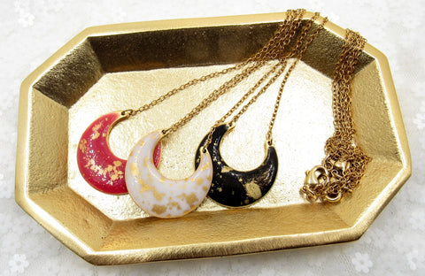 Eclipse Resin Necklace
