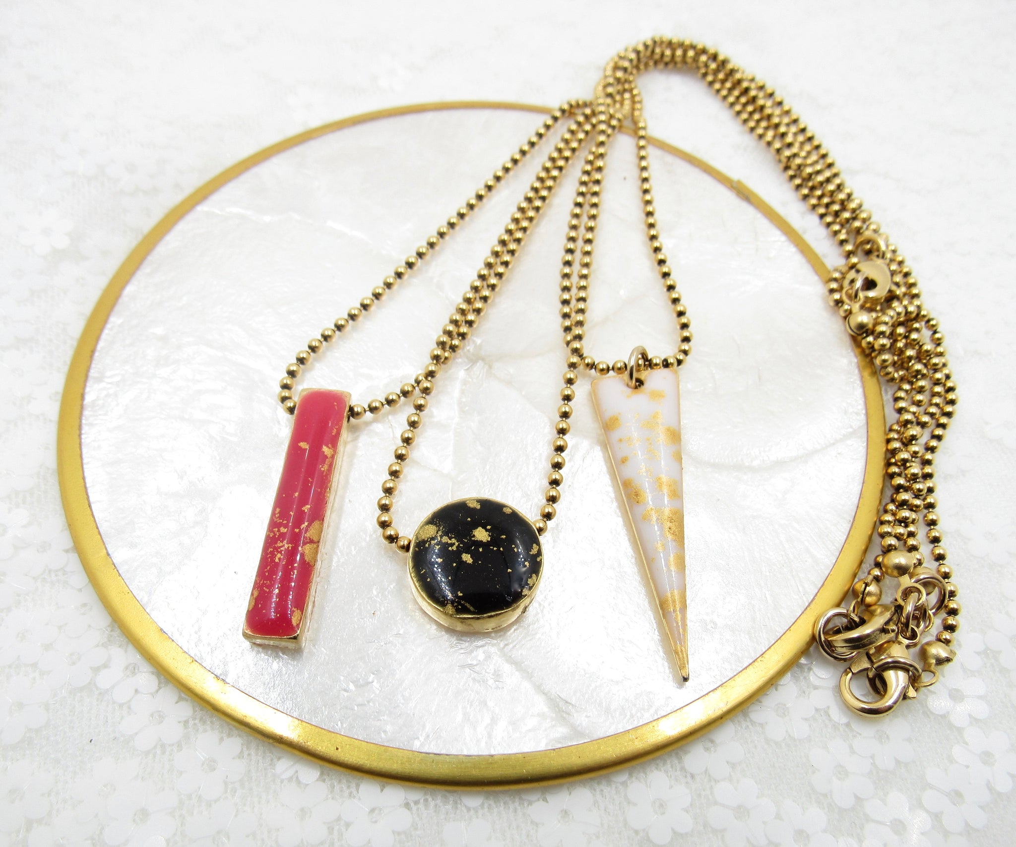 Resin Necklaces