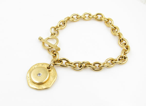 Gold Charm Bracelet