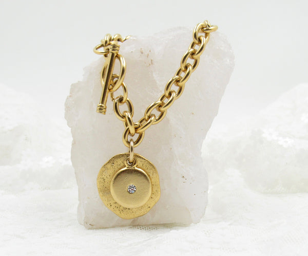 Gold Charm Bracelet